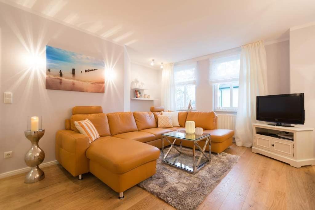 Apartamento Haus Am Kurpark, App Ahlbeck Heringsdorf  Exterior foto